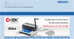 Desktop Screenshot of allinone.ch